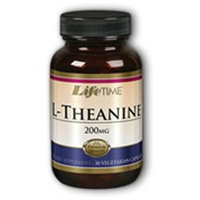 Lifetime L-Theanine - 200 mg - 30 Vegetarian Capsules