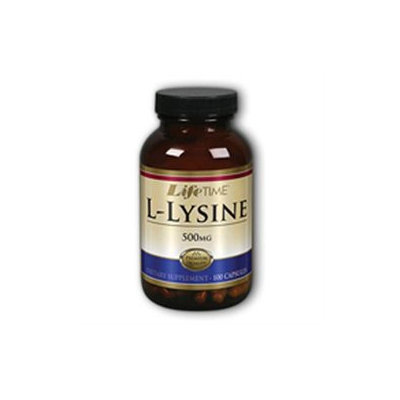 L-Lysine 500 mg, 100 Capsules, LifeTime