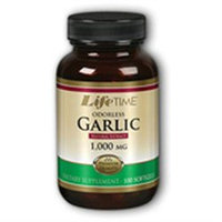 Lifetime Odorless Garlic - 1000 mg - 100 Softgels