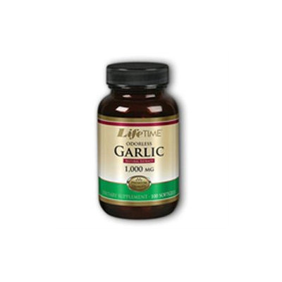 Lifetime Odorless Garlic - 1000 mg - 100 Softgels
