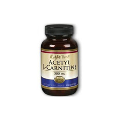 Acetyl L-Carnitine 500 mg, 30 Capsules, LifeTime