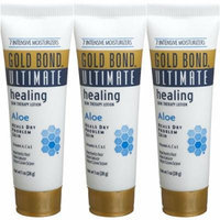 Gold Bond Ultimate Healing Skin Therapy Lotion Aloe Travel Size 1 Oz (Pack of 3)