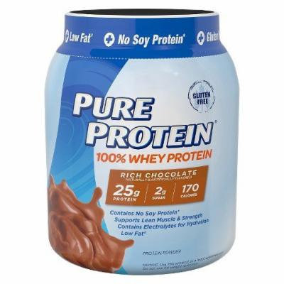 Pure Protein Whey Protein Frosty chocolate - 28 oz