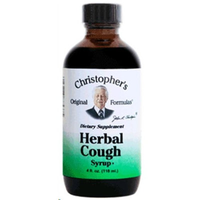 Dr. Christopher's Formula Herbal Cough Syrup 4 Ounces