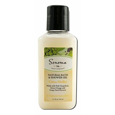 Sonoma Natural Bath and Shower Gel, Citrus Medley, 2.1 Fluid Ounce