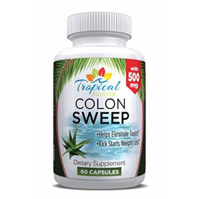 Pure Colon Cleanse Detox Supplement - 15 Days Total Ultimate Gentle Natural Herbal Cleanser : Support Weight Loss, Digestive System,Energy: Best for Women and Men - 60 VCap