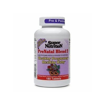 Super Nutrition PreNatal Blend 2, Tablets 180 ea