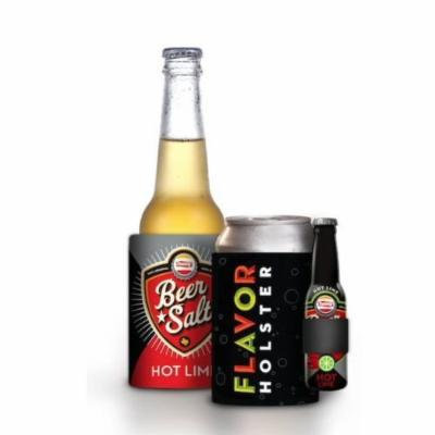 Twang Lime, Lemon Lime & Hot Lime Holster Koozie with Beer Salt (Hot Lime)