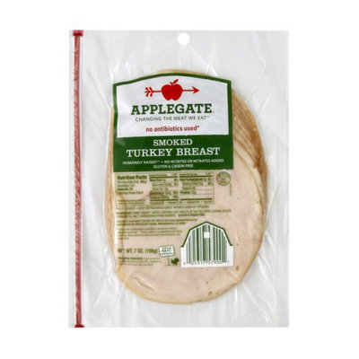 Applegate Farms Antibiotic-Free Smoked Turkey Breast 7 oz