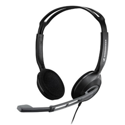 Sennheiser Corded Headset With Active Noise Cancelling - Black -
