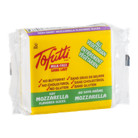 Tofutti Milk Free Soy Mozzarella Flavored Cheese Slices - 12 CT