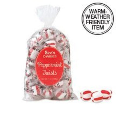 Sees Candies See's Candies Peppermint Twists 7oz Bag