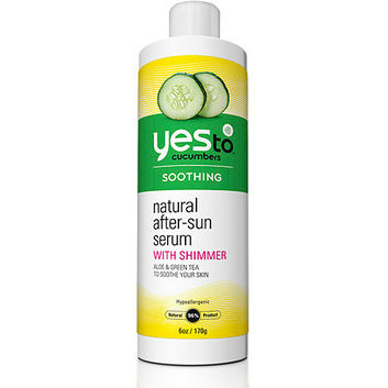 Yes To Cucumbers Natural After-Sun Serum with Shimmer
