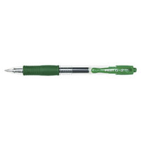 Pilot G-2 Gel Ink Pen, 0.5mm Extra Fine - Green Ink (12 Per Pack)