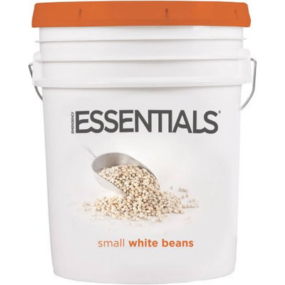 Emergency Essentials SuperPail Small White Beans, 44 lbs