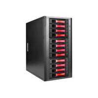 Istarusa 12-bay 3.5 MINISAS TOWER RED