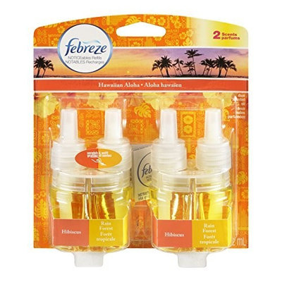 Febreze Noticeables Air Freshener Refill, Hawaiian Aloha, 1.758 Ounce, 2 Count