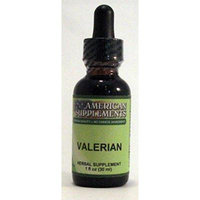 Valerian American Supplements 1 oz Liquid