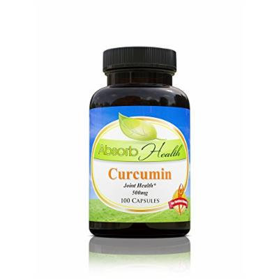 Curcumin (95% Curcuminoids) , Potent Anti-Inflammatory and Antioxidant , 100 Capsules 500mg per Capsule