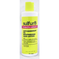 Sulfur 8 Medicated Anti-Dandruff Oil Moisturizing Hair Lotion 8 oz