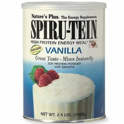 Nature's Plus Spiru-Tein High Protein Energy Meal, Vanilla 2.4 lb (1088 g)