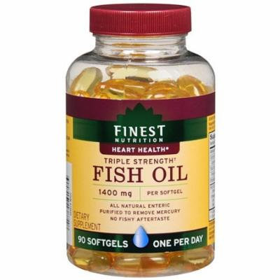 Finest Nutrition Fish Oil 1400mg Softgels 90 fl oz