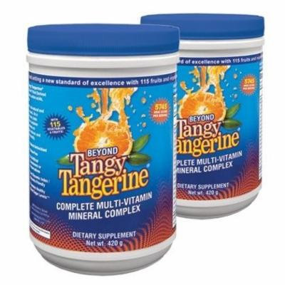2 Pack Beyond Tangy Tangerine 420g Canisters Youngevity Liquid Multivitamin (Ships Worldwide)