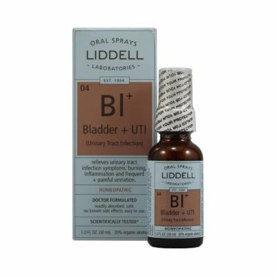 New - Liddell Homeopathic Bladder and UTI Spray - 1 fl oz