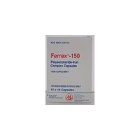 Major Ferrex-150 Polysaccharide-iron Complex Capsules 10 X 10