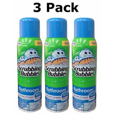 Scrubbing Bubbles Bathroom Cleaner Color Power Technology, 20 Ounce (3 Pack)