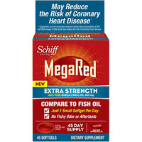 MegaRed Extra Strength Omega-3 Krill Oil Softgels