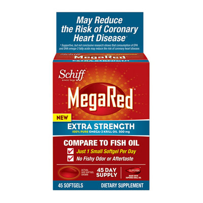 MegaRed Extra Strength Omega-3 Krill Oil Softgels