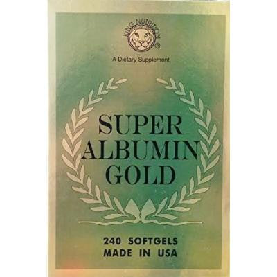 Super Albumin Gold, (240 softgels)