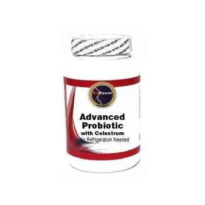 Advanced Probiotic + Colostrum (No Refrigeration Needed) 180 Capsules # BioPower
