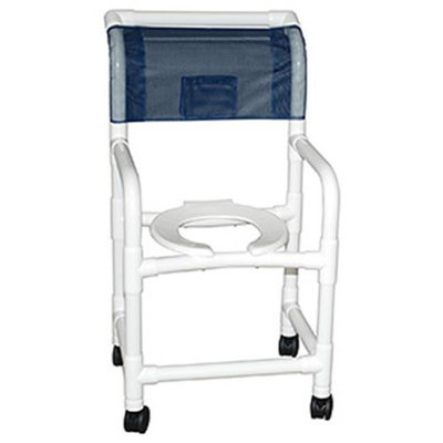 MJM International E118-3TWB-F Echo Shower Chair 18 in.