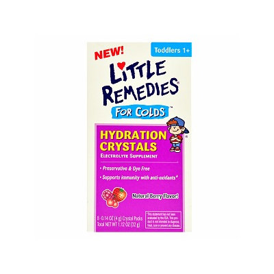 LITTLE REMEDIES® FOR COLDS HYDRATION CRYSTALS NATURAL BERRY FLAVOR
