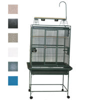 A E Cage Company Large Play Top Bird Cage Color: Sandstone
