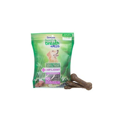 Tropiclean Fresh Breath Plus Regular Dental Treats - Hip & Joint - 12oz