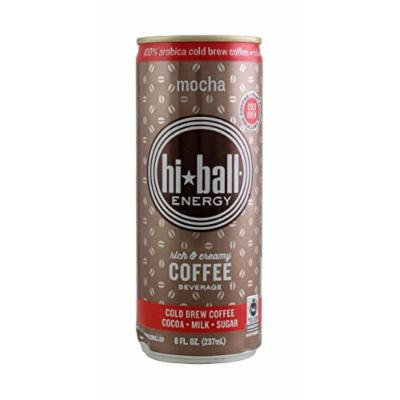 Hi*ball Energy 8 Oz (Pack of 12) (Mocha)