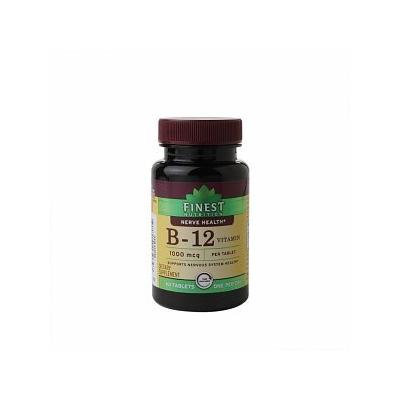 Finest Nutrition Vitamin B12 1000mcg, Tab 60