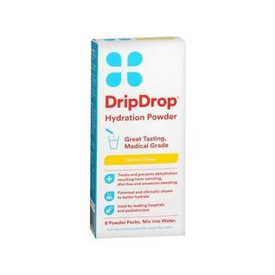 Drip Drop Hydration Powder, Lemon 8 ct