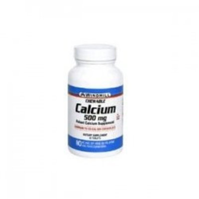 Windmill CALCIUM 500MG TABS CHEW WMILL Size: 60