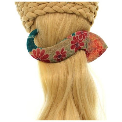 Annie Loto Studios Jewelry Pink S Clip Large Hair Accessory Style, 2.00 in. - 353A