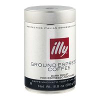 illy Ground Espresso Coffee Dark Roast