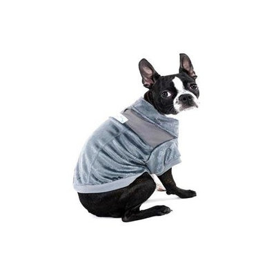 Ethical Pet Ski Lodge Dog Jacket Color: Grey, Size: Medium