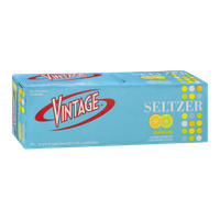 Vintage Seltzer Lemon Lime - 12 CT