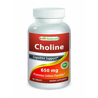 Best Naturals Choline 650 mg 180 Tablets