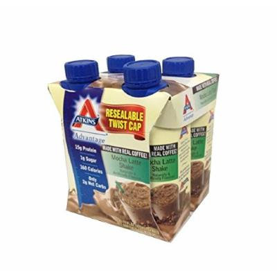 Atkins Ready To Drink Shake, Mocha Latte, 4x11oz Shake (Pack of 6) 24 Total Shakes