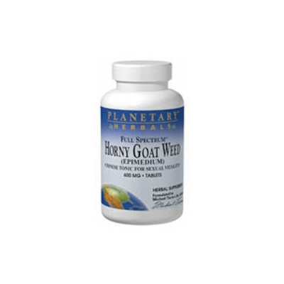 Planetary Herbals Full Spectrum Horny Goat Weed - 1200 mg - 8 Tablets