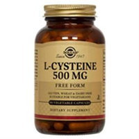 Solgar L-Cysteine - 500 mg - 60 Vegetable Capsules